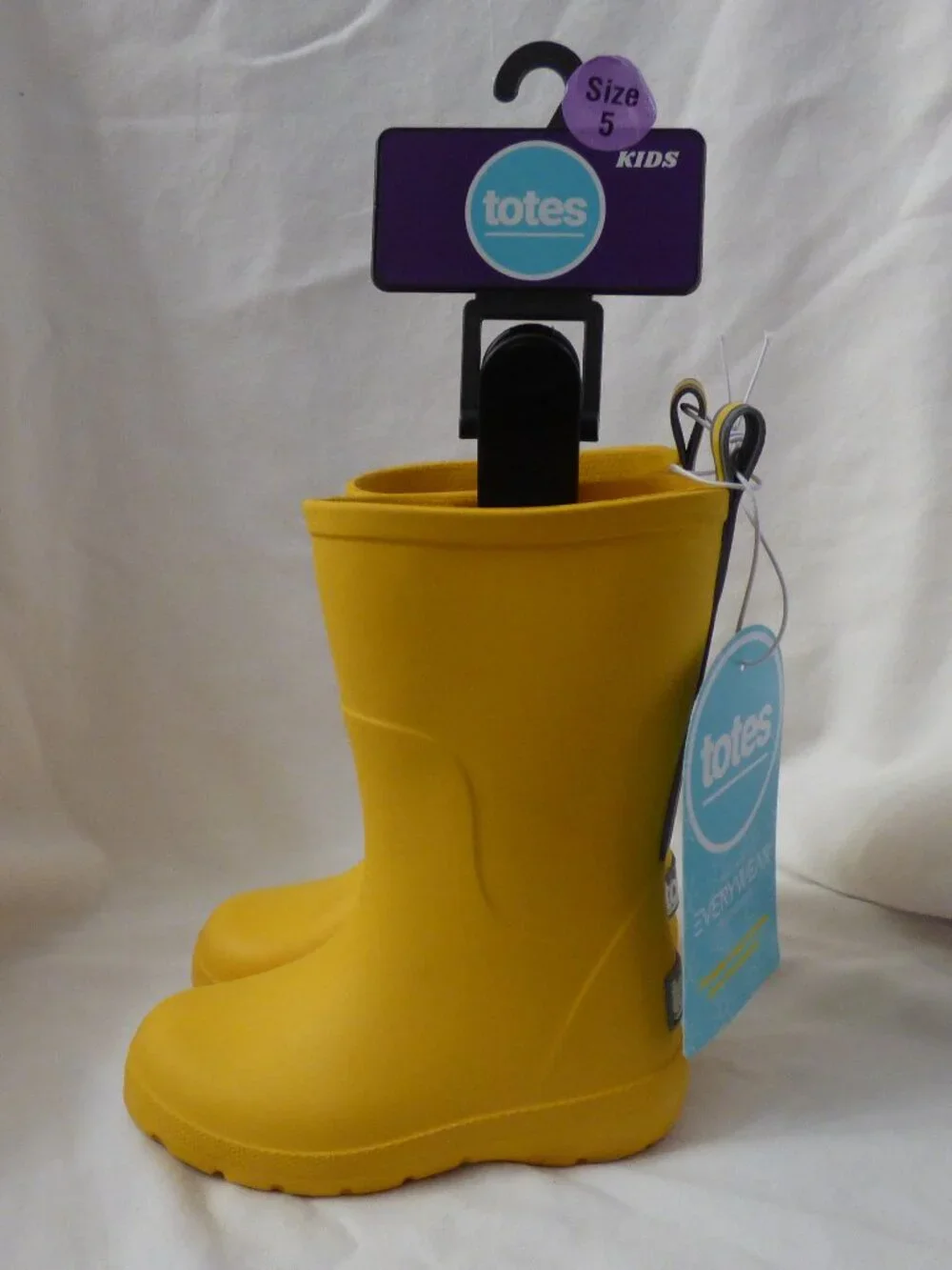 Toddler's totes Everywear® Charley Tall Rain Boot, yellow, 5/6